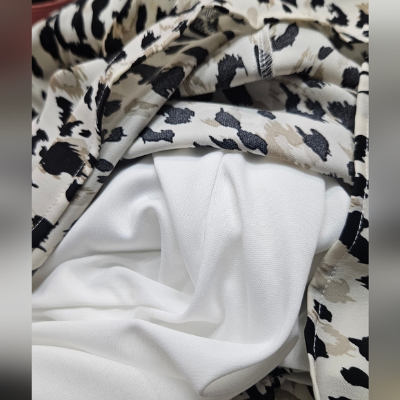 She + Sky Leopard Slip Dress - Picture 2 of 5